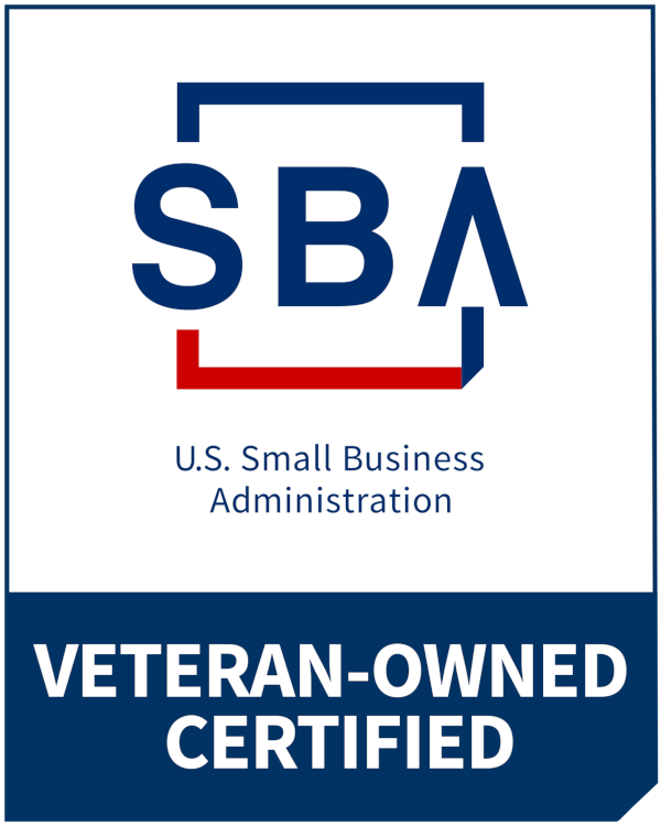 U.S. Small Business Administration Veteran-Owned Certified Badge